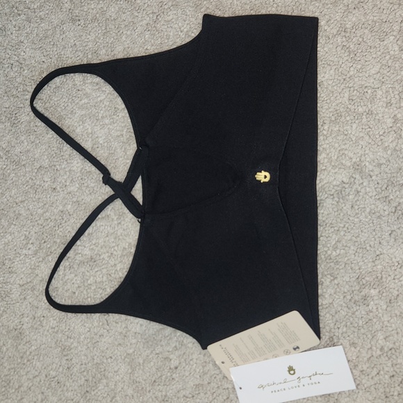 Spiritual Gangster Tatum Seamless Bra Black Sports Bra - Picture 4 of 4